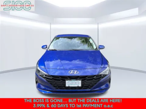 Photos of 2023 Hyundai Elantra Hybrid Blue for sale in Puyallup, WA at Shift Innovations Car Co