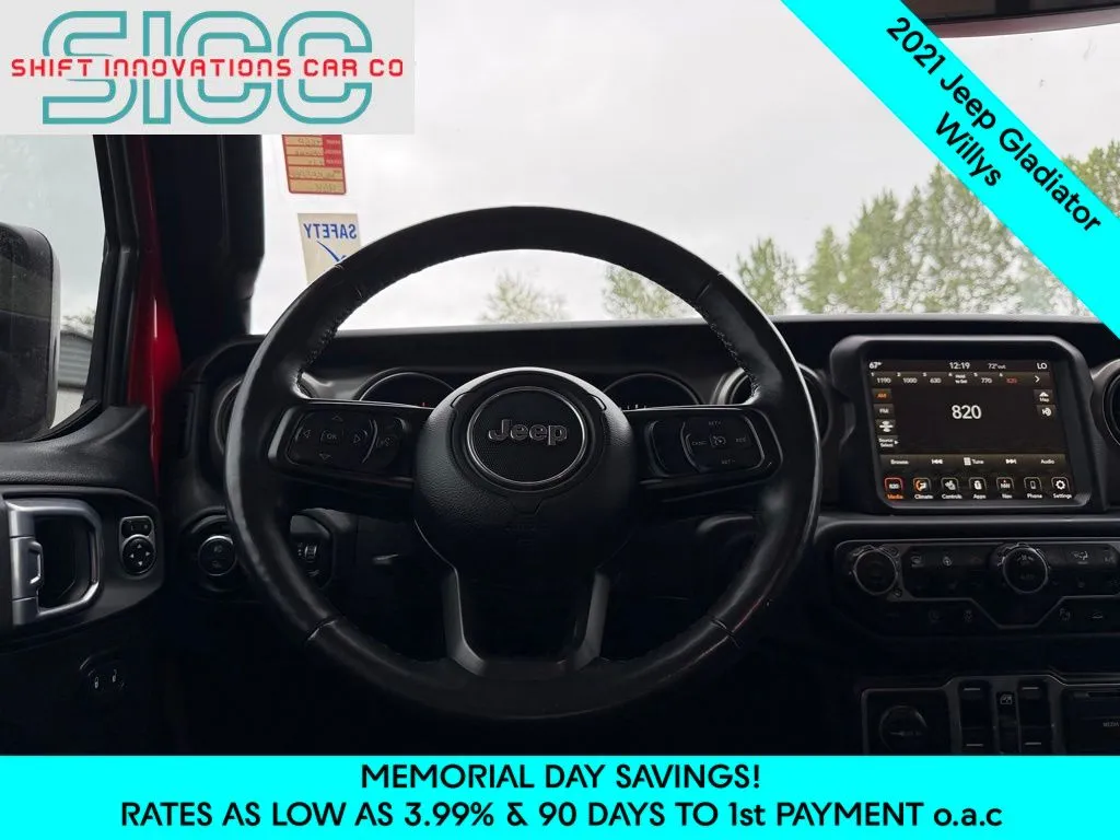 2021 Jeep Gladiator WILLYS - Photo 11