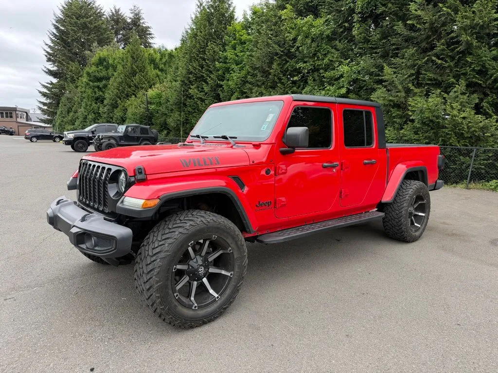 Red 2021 Jeep Gladiator Willys for sale in Puyallup, WA