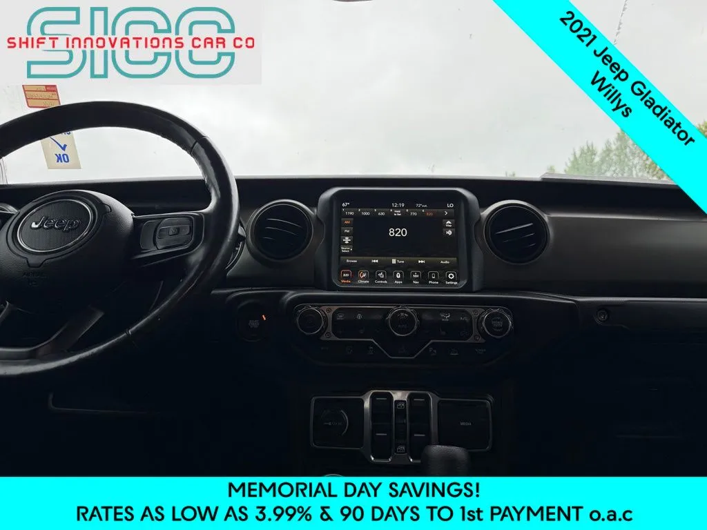 2021 Jeep Gladiator WILLYS - Photo 12