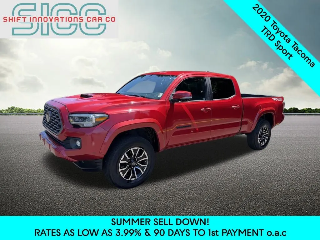 Red 2020 Toyota Tacoma TRD Sport for sale in Puyallup, WA