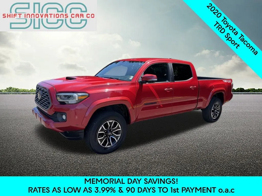 Red 2020 Toyota Tacoma TRD Sport for sale in Puyallup, WA
