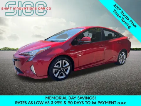 Red 2017 Toyota Prius Three Touring for sale in Puyallup, WA