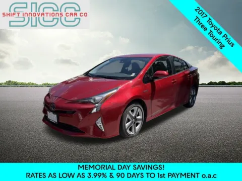 Red 2017 Toyota Prius Three Touring for sale in Puyallup, WA