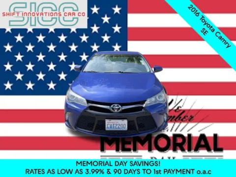 Photos of 2016 Toyota Camry SE for sale in Puyallup, WA at Shift Innovations Car Co