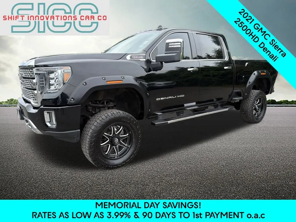 Black 2021 GMC Sierra 2500HD Denali for sale in Puyallup, WA