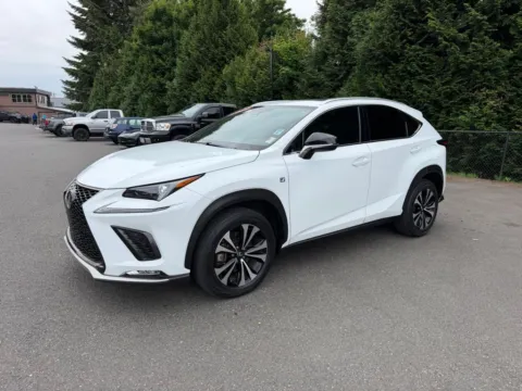White 2020 Lexus NX 300 F Sport for sale in Puyallup, WA