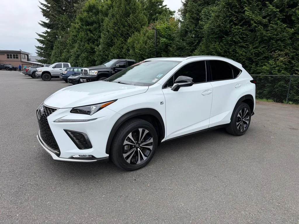 White 2020 Lexus NX 300 F Sport for sale in Puyallup, WA