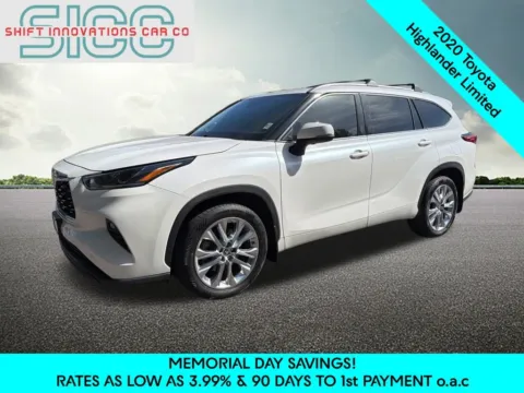 White 2020 Toyota Highlander Limited for sale in Puyallup, WA