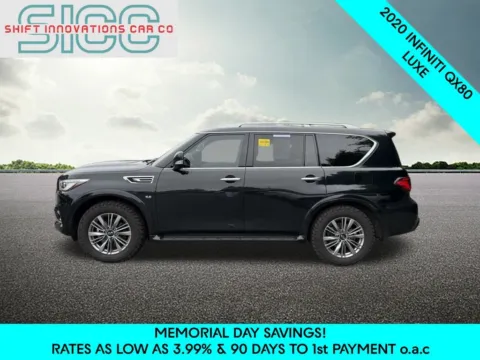 Another view of 2020 INFINITI QX80 LUXE for sale in Puyallup, WA at Shift Innovations Car Co