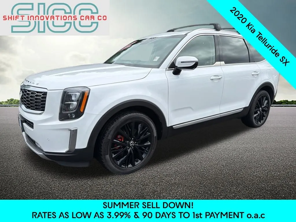 White 2020 Kia Telluride SX for sale in Puyallup, WA