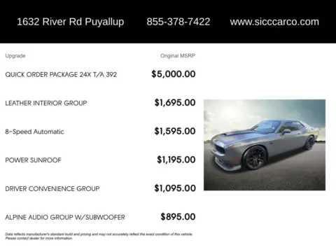 Photos of 2018 Dodge Challenger R/T for sale in Puyallup, WA at Shift Innovations Car Co