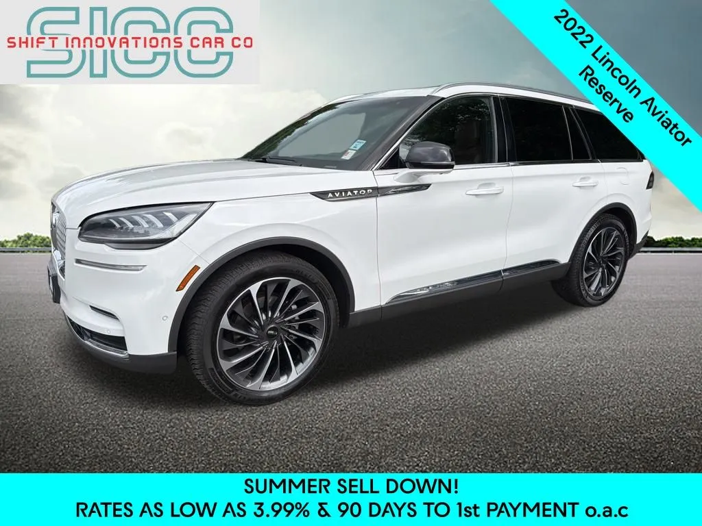White 2022 Lincoln Aviator Reserve for sale in Puyallup, WA