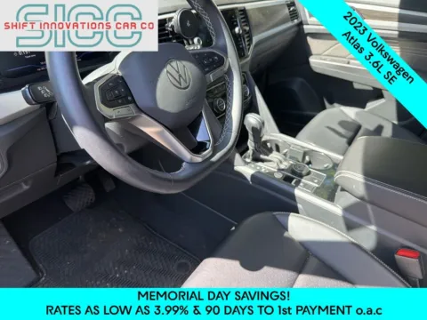 Another view of 2023 Volkswagen Atlas 3.6L V6 SE w/Technology for sale in Puyallup, WA at Shift Innovations Car Co
