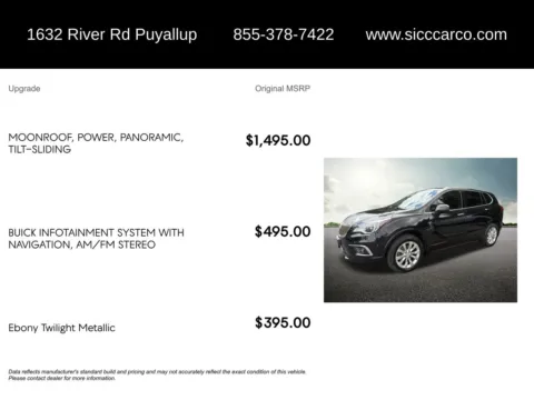 More photos of 2018 Buick Envision Essence at Shift Innovations Car Co, WA