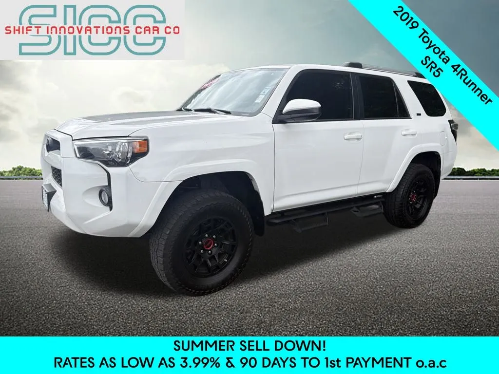 White 2019 Toyota 4Runner SR5 for sale in Puyallup, WA