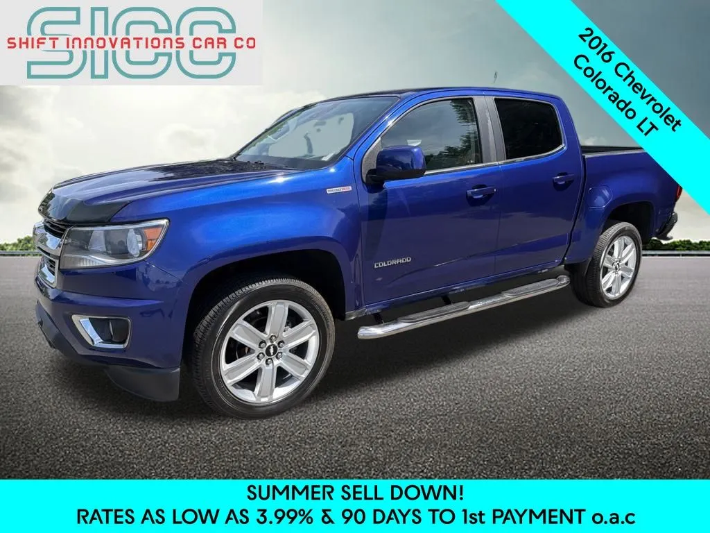 Blue 2016 Chevrolet Colorado LT for sale in Puyallup, WA