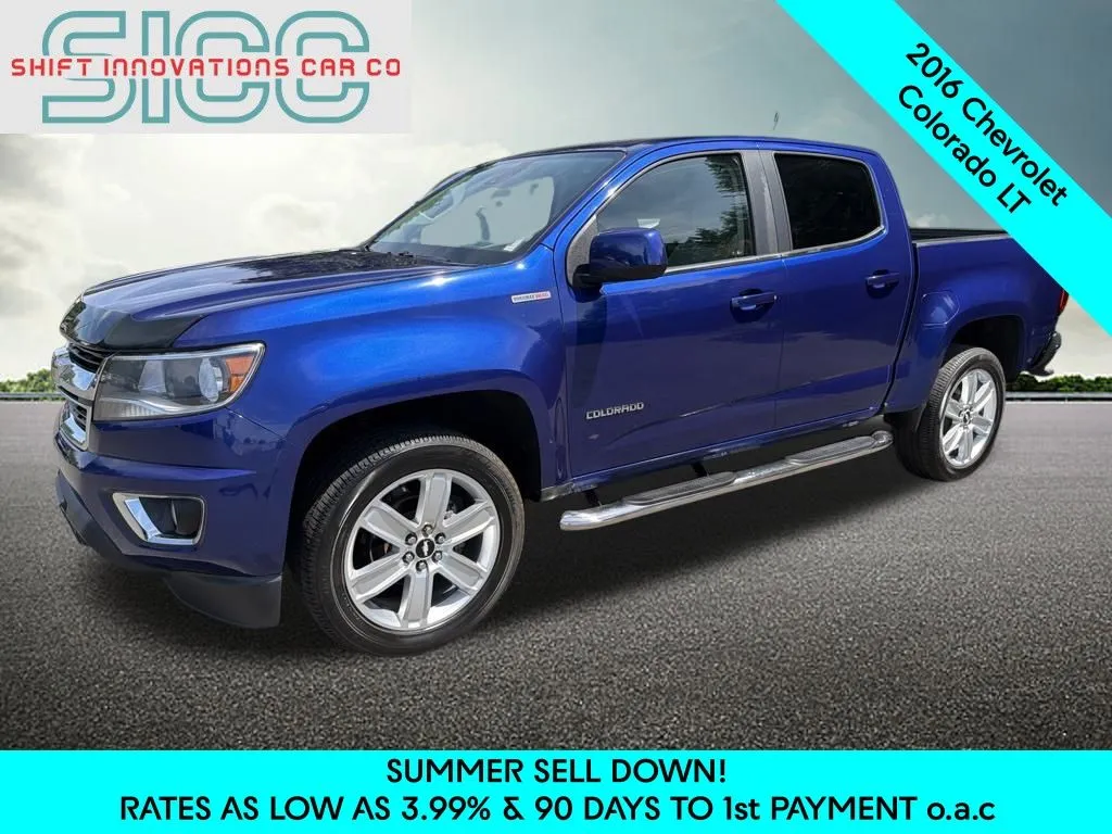 Blue 2016 Chevrolet Colorado LT for sale in Puyallup, WA