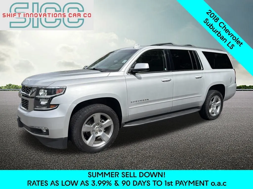 Silver 2018 Chevrolet Suburban LS for sale in Puyallup, WA