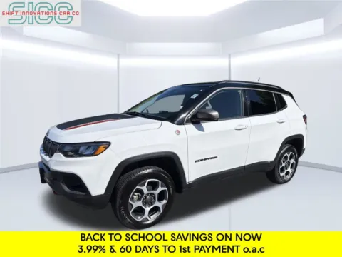 White 2022 Jeep Compass Trailhawk for sale in Puyallup, WA