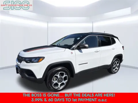 White 2022 Jeep Compass Trailhawk for sale in Puyallup, WA
