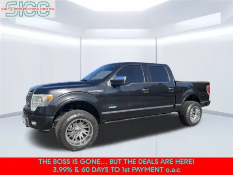 Black 2013 Ford F-150 Platinum for sale in Puyallup, WA