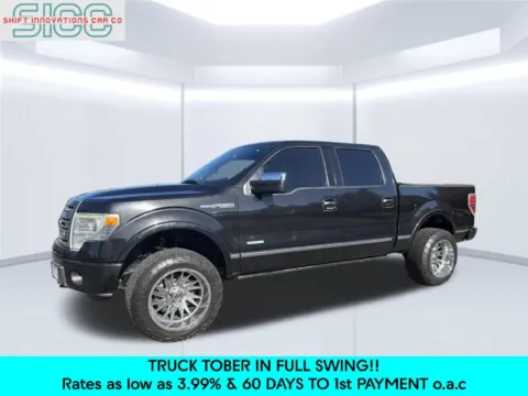 Black 2013 Ford F-150 Platinum for sale in Puyallup, WA