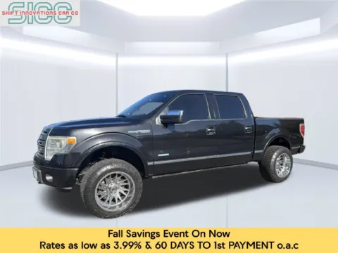 Black 2013 Ford F-150 Platinum for sale in Puyallup, WA