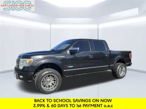 Black 2013 Ford F-150 Platinum for sale in Puyallup, WA