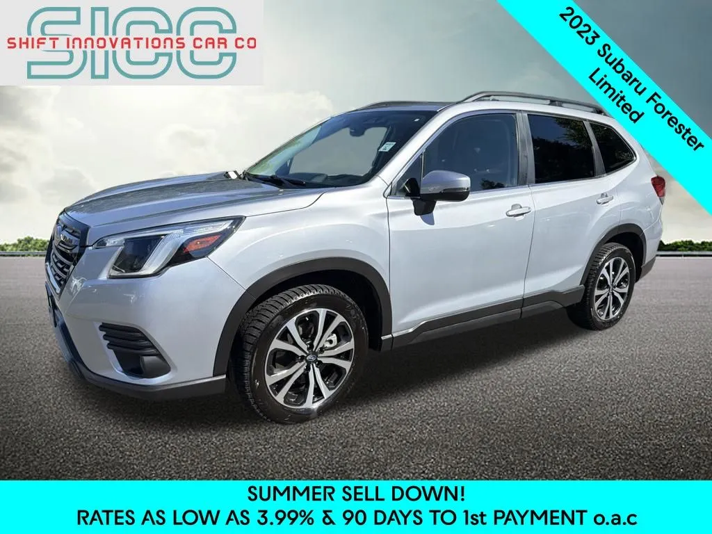 Silver 2023 Subaru Forester Limited for sale in Puyallup, WA