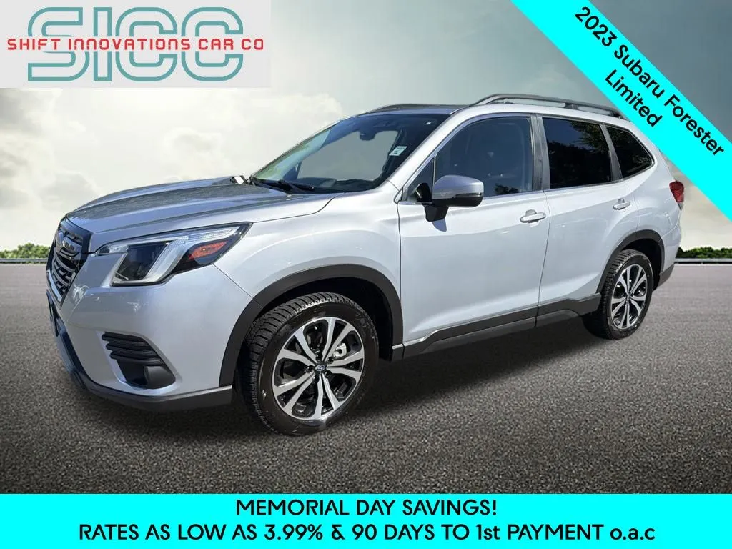 Silver 2023 Subaru Forester Limited for sale in Puyallup, WA