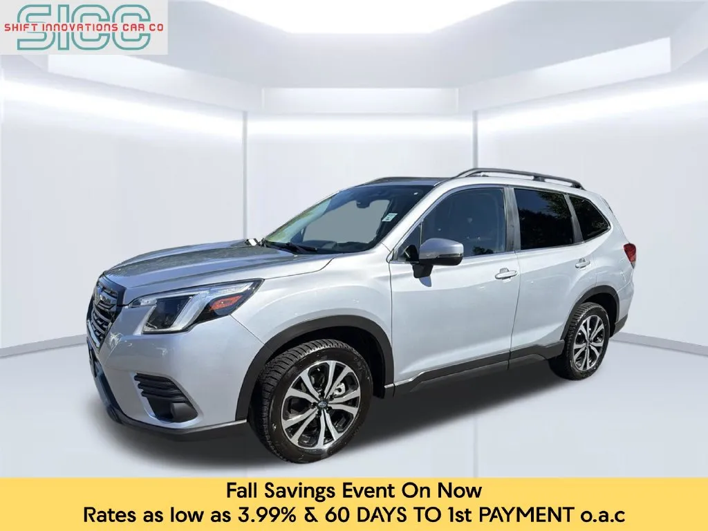 Silver 2023 Subaru Forester Limited for sale in Puyallup, WA