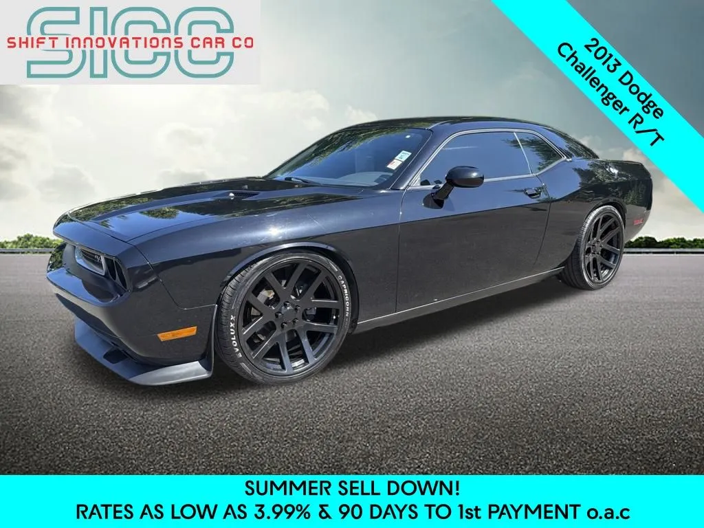 Black 2013 Dodge Challenger R/T for sale in Puyallup, WA