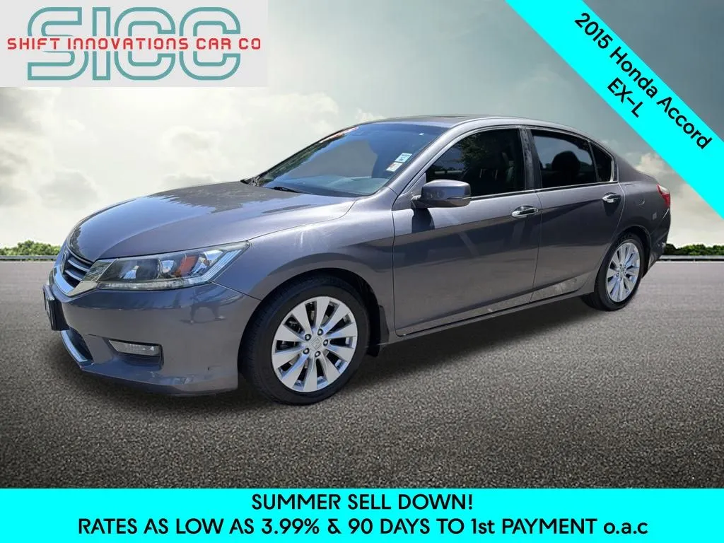 Gray 2015 Honda Accord EX-L for sale in Puyallup, WA