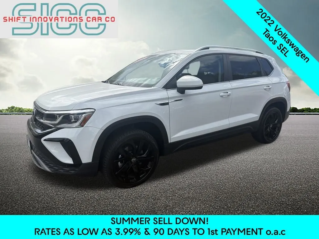 White 2022 Volkswagen Taos 1.5T SEL for sale in Puyallup, WA