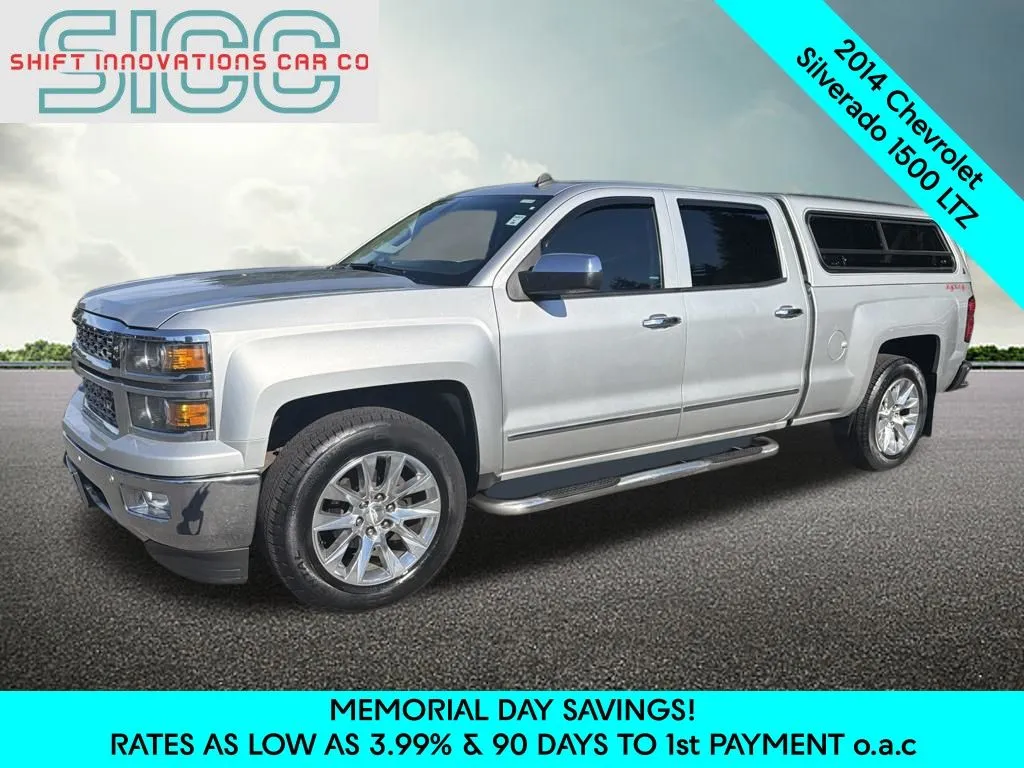 Silver 2014 Chevrolet Silverado 1500 LTZ for sale in Puyallup, WA