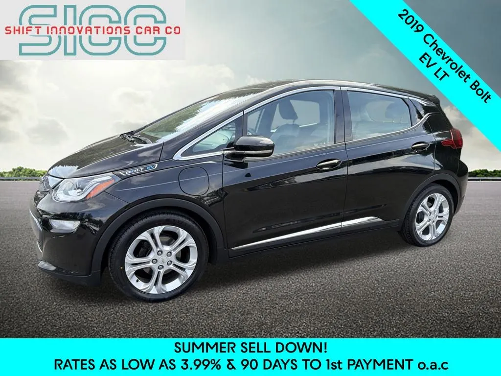 Black 2019 Chevrolet Bolt EV LT for sale in Puyallup, WA
