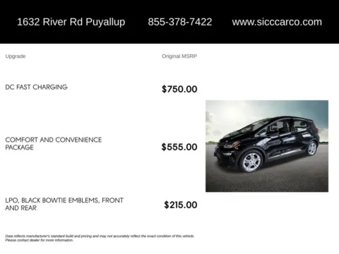 More photos of 2019 Chevrolet Bolt EV LT at Shift Innovations Car Co, WA