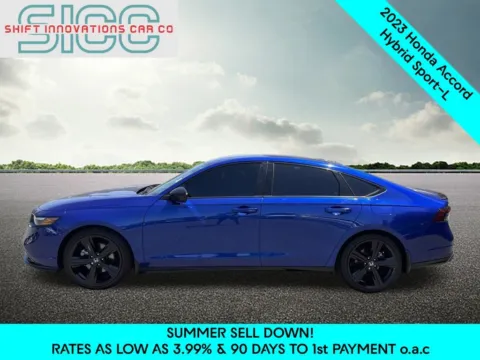 Another view of 2023 Honda Accord Hybrid Sport-L for sale in Puyallup, WA at Shift Innovations Car Co