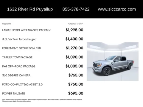 More photos of 2021 Ford F-150 Lariat at Shift Innovations Car Co, WA