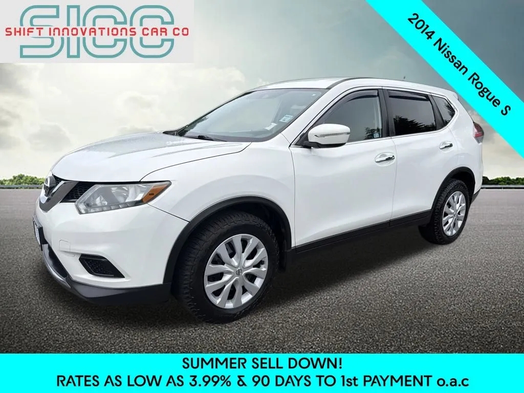 White 2014 Nissan Rogue S for sale in Puyallup, WA