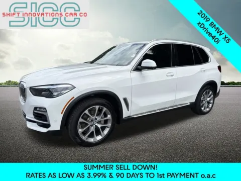 White 2019 BMW X5 xDrive40i for sale in Puyallup, WA
