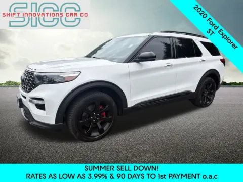 White 2020 Ford Explorer ST for sale in Puyallup, WA