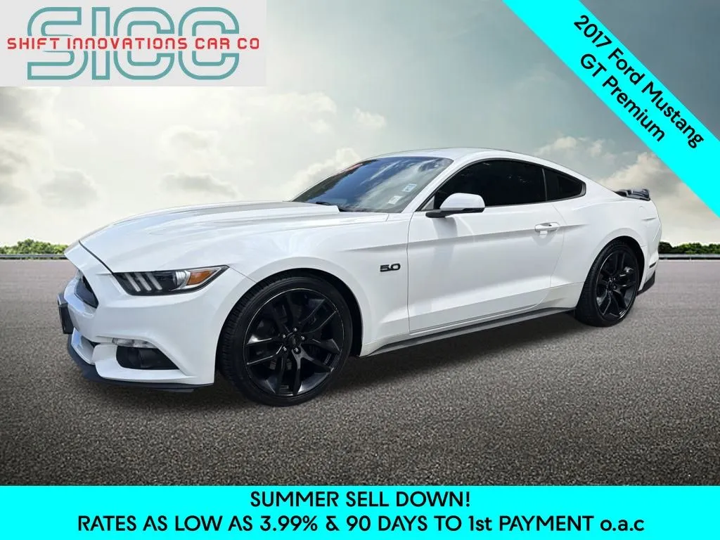 White 2017 Ford Mustang GT Premium for sale in Puyallup, WA