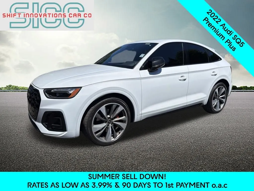 White 2022 Audi SQ5 Sportback Premium Plus for sale in Puyallup, WA