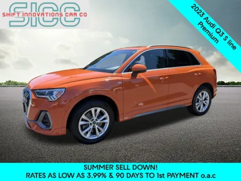 Orange 2023 Audi Q3 Premium for sale in Puyallup, WA