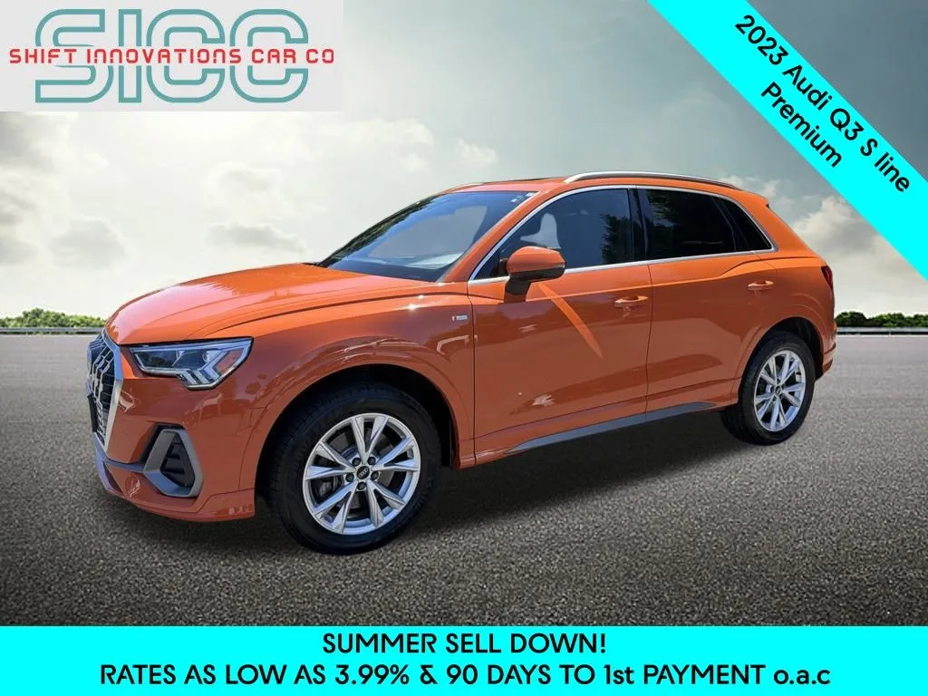 Orange 2023 Audi Q3 Premium for sale in Puyallup, WA