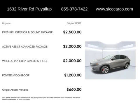 More photos of 2024 Alfa Romeo Tonale Veloce at Shift Innovations Car Co, WA