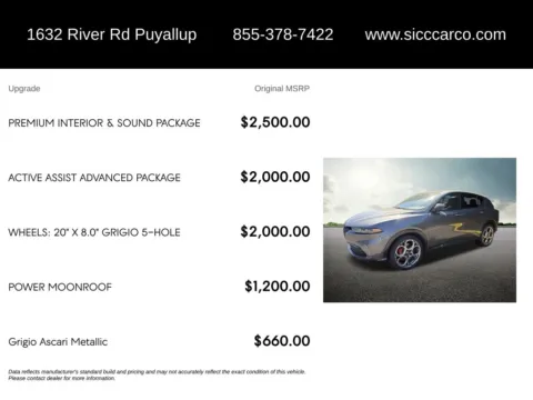 Photos of 2024 Alfa Romeo Tonale Veloce for sale in Puyallup, WA at Shift Innovations Car Co