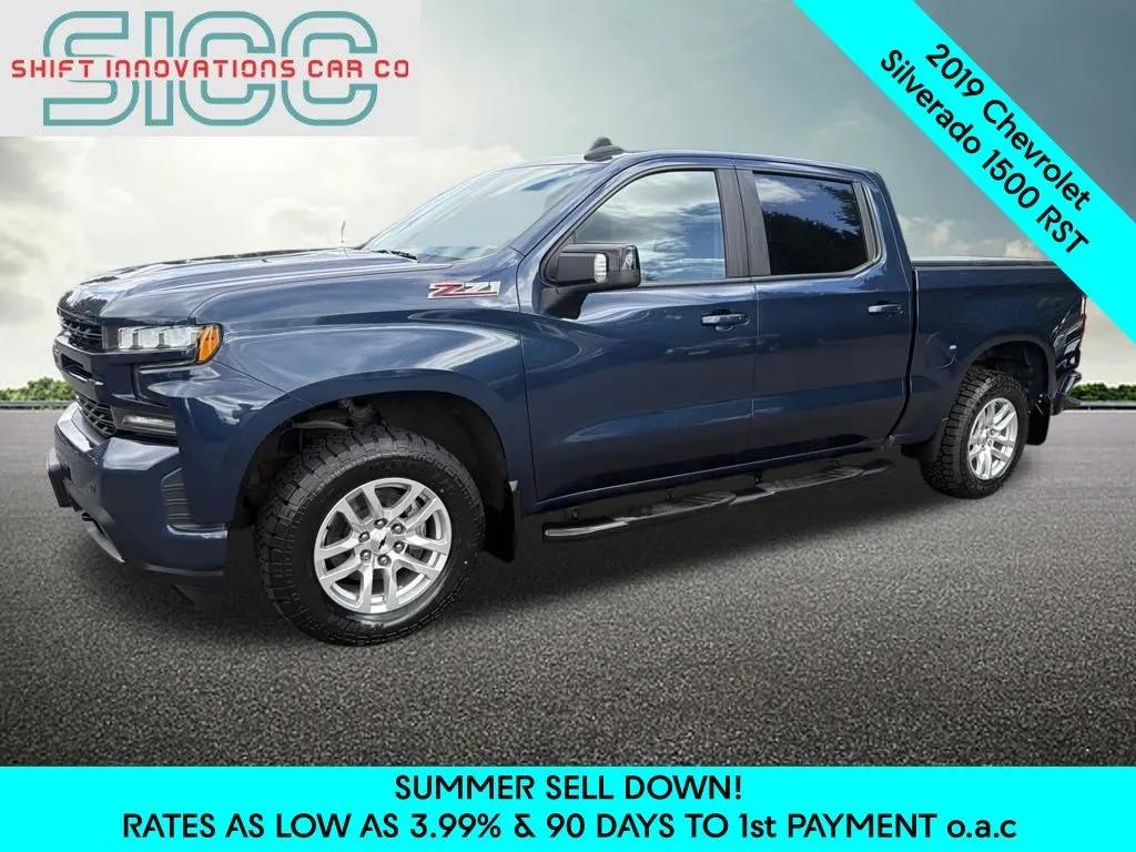 Blue 2019 Chevrolet Silverado 1500 RST for sale in Puyallup, WA